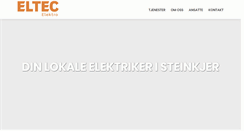 Desktop Screenshot of eltec.no