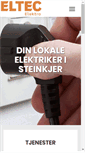 Mobile Screenshot of eltec.no
