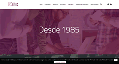 Desktop Screenshot of eltec.es